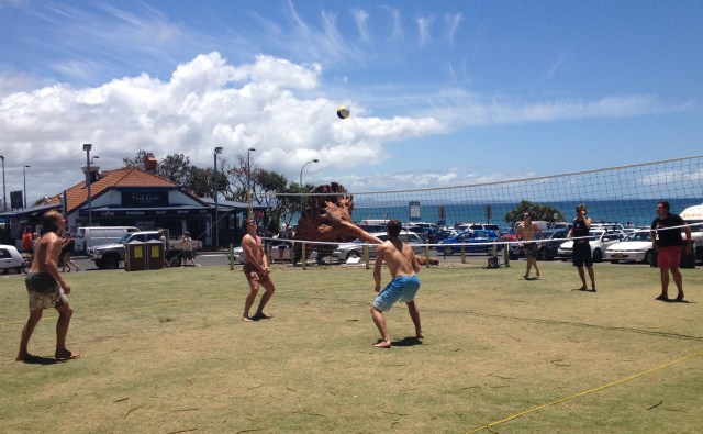 Providing non alcoholic options during the day may delay the inevitable drinking