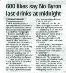 no byron last drinks